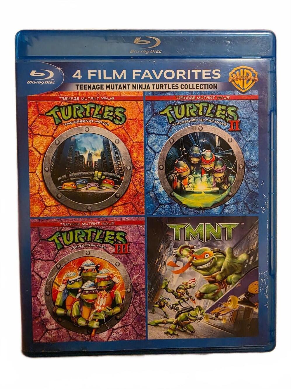 Teenage Mutant Ninja Turtles 4 Film Favorites Blu-ray Collection